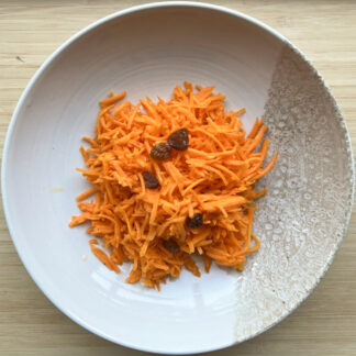 Salade de carottes râpées
