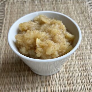 Compote de pommes et vanille